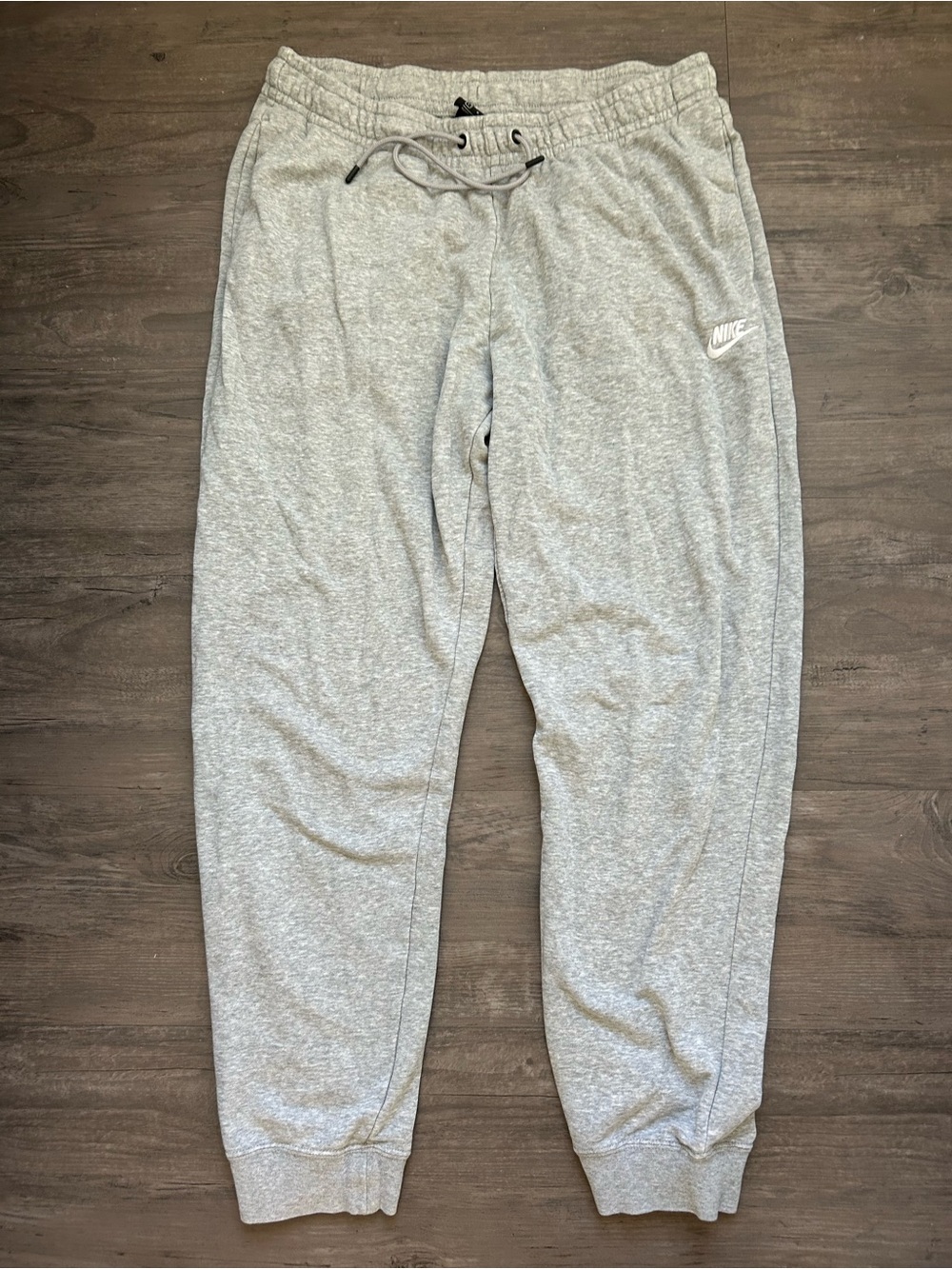 Nike Light Gray light Joggers with Drawstring comfortable